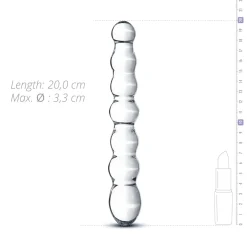 Gildo - Gode en verre N° 19 - 20 cm