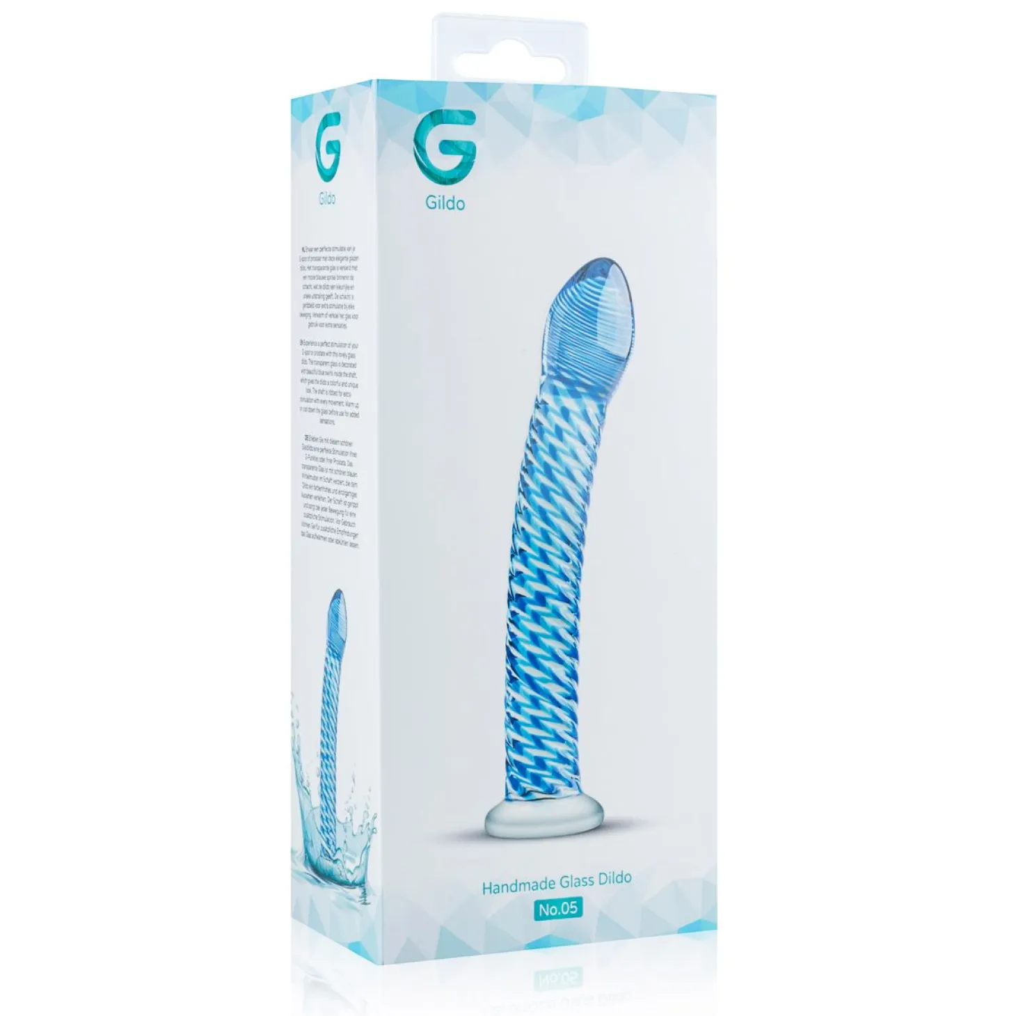 Gildo - Gode en verre N° 5 - 18 cm