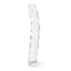 Gildo - No. 36 Gode en Verre Texturé - 19 cm