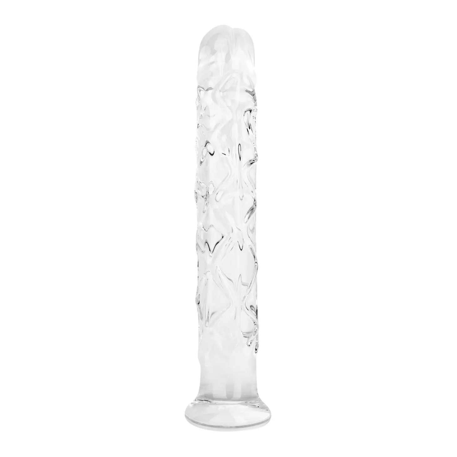 Gildo - No. 36 Gode en Verre Texturé - 19 cm