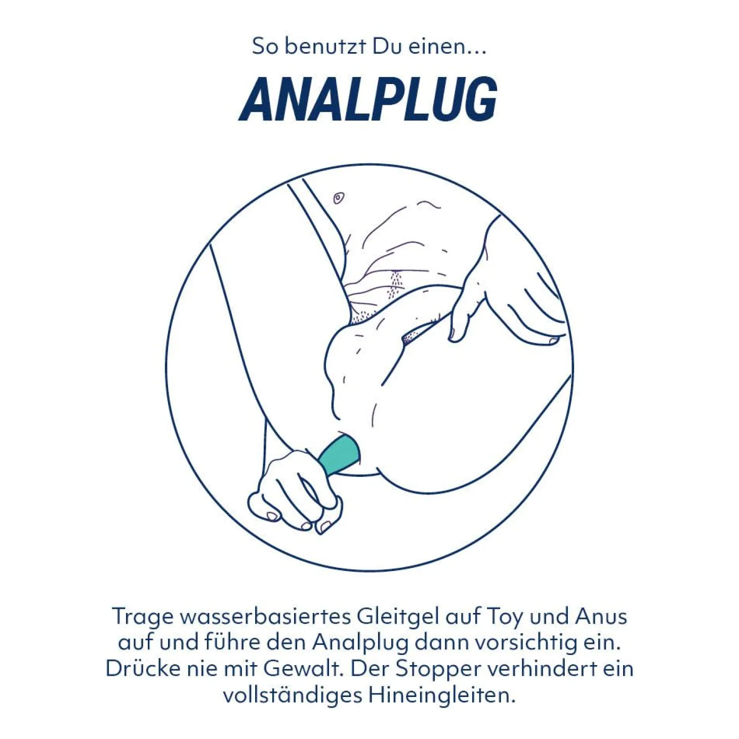 Gildo - Plug en verre pour prostate N° 13 - 13,5 cm
