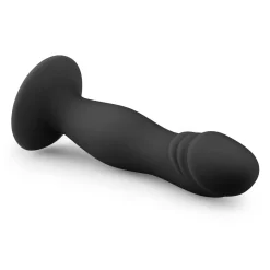 Gode de couleur noire en silicone avec ventouse