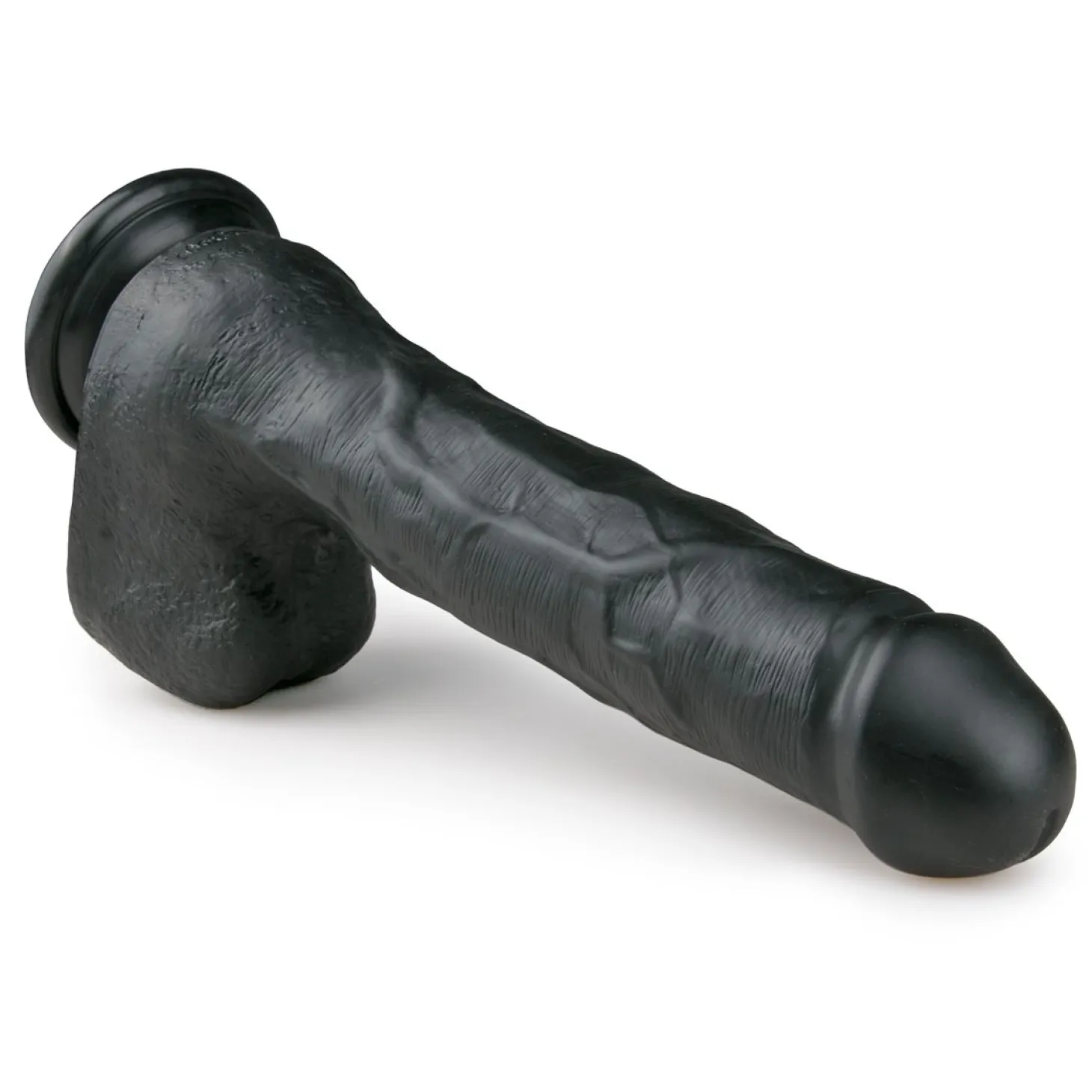 Godemichet noir réaliste - 29,5