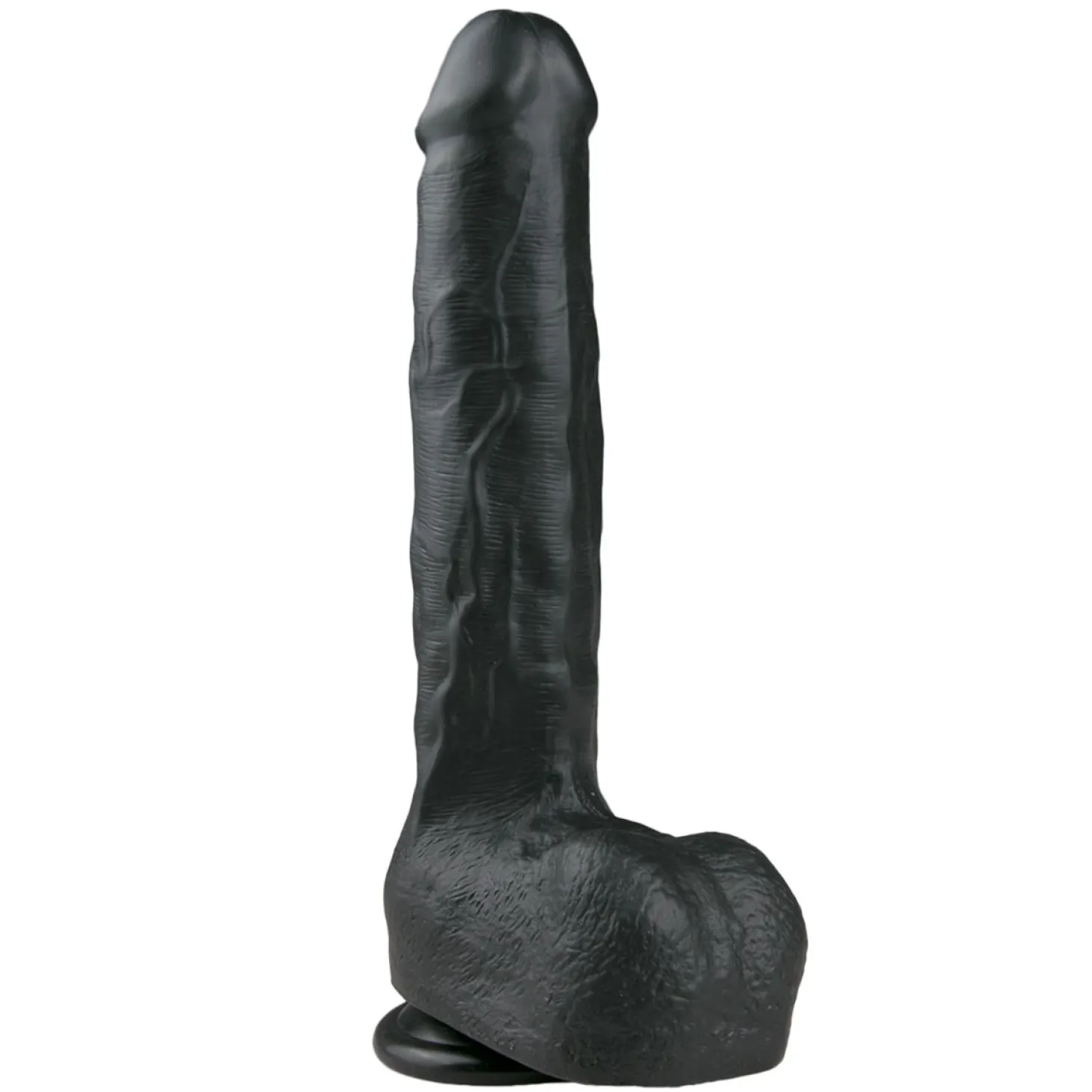 Godemichet noir réaliste - 29,5