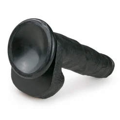Godemichet noir réaliste - 26,5 cm