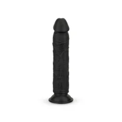 Godemiché sans testicules 17,5 cm - noir