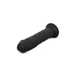 Godemiché sans testicules 17,5 cm - noir