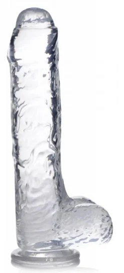 Gode transparent Jock C-Thru - 25 cm.
