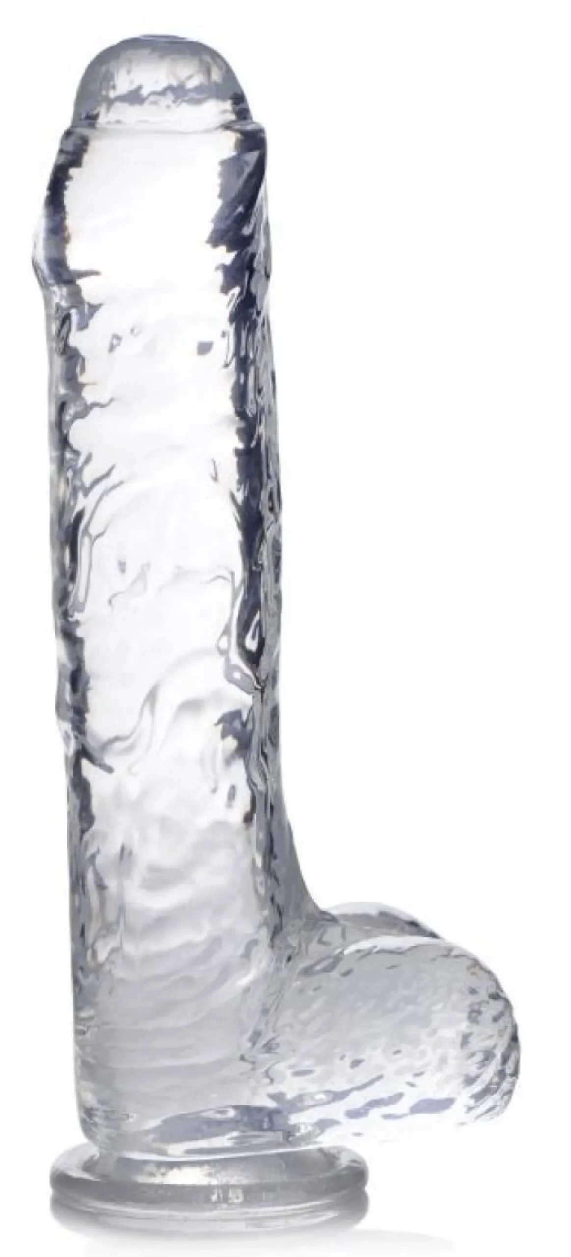 Gode transparent Jock C-Thru - 25 cm.