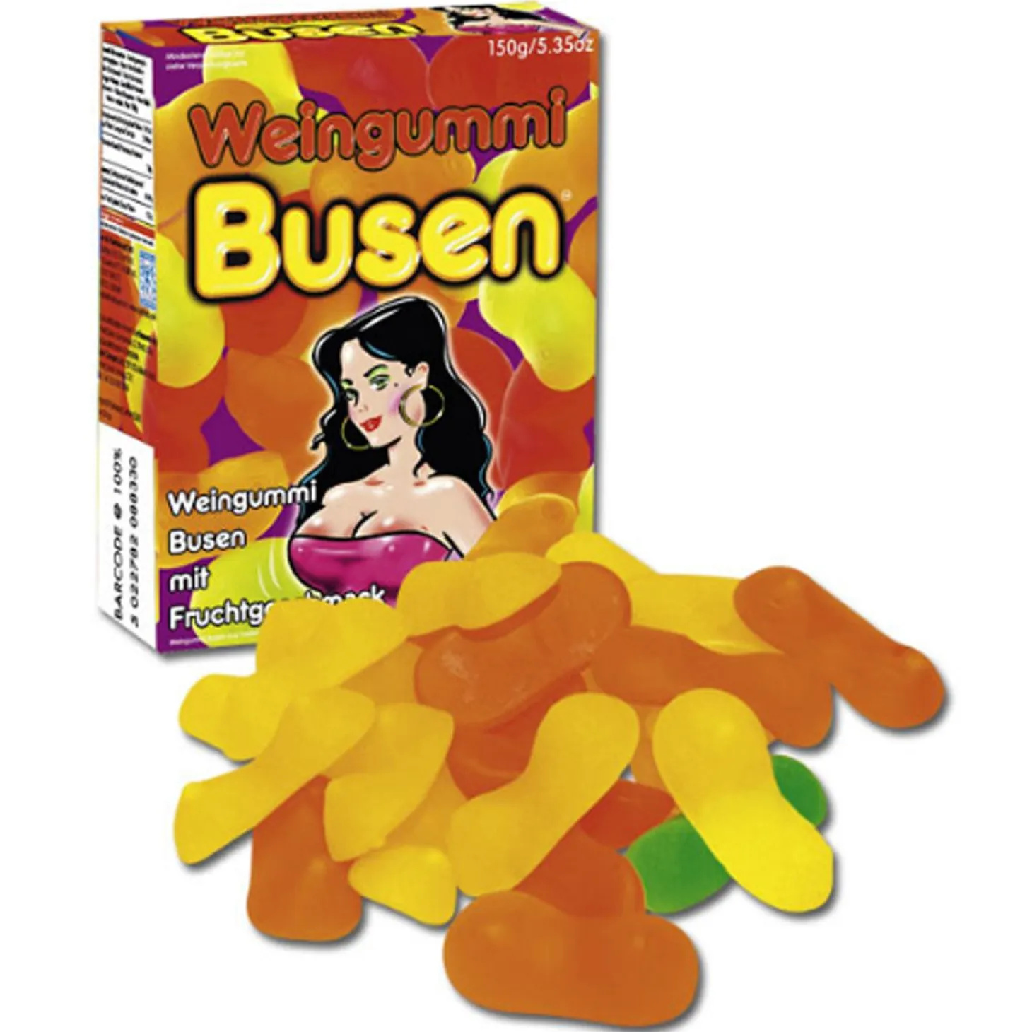 Gommes en forme de seins