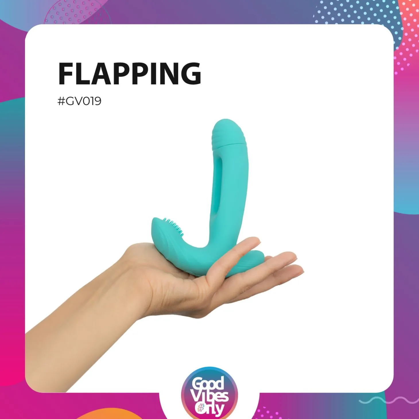 Good Vibes Only - Gina Vibromasseur G-Spot à Battement
