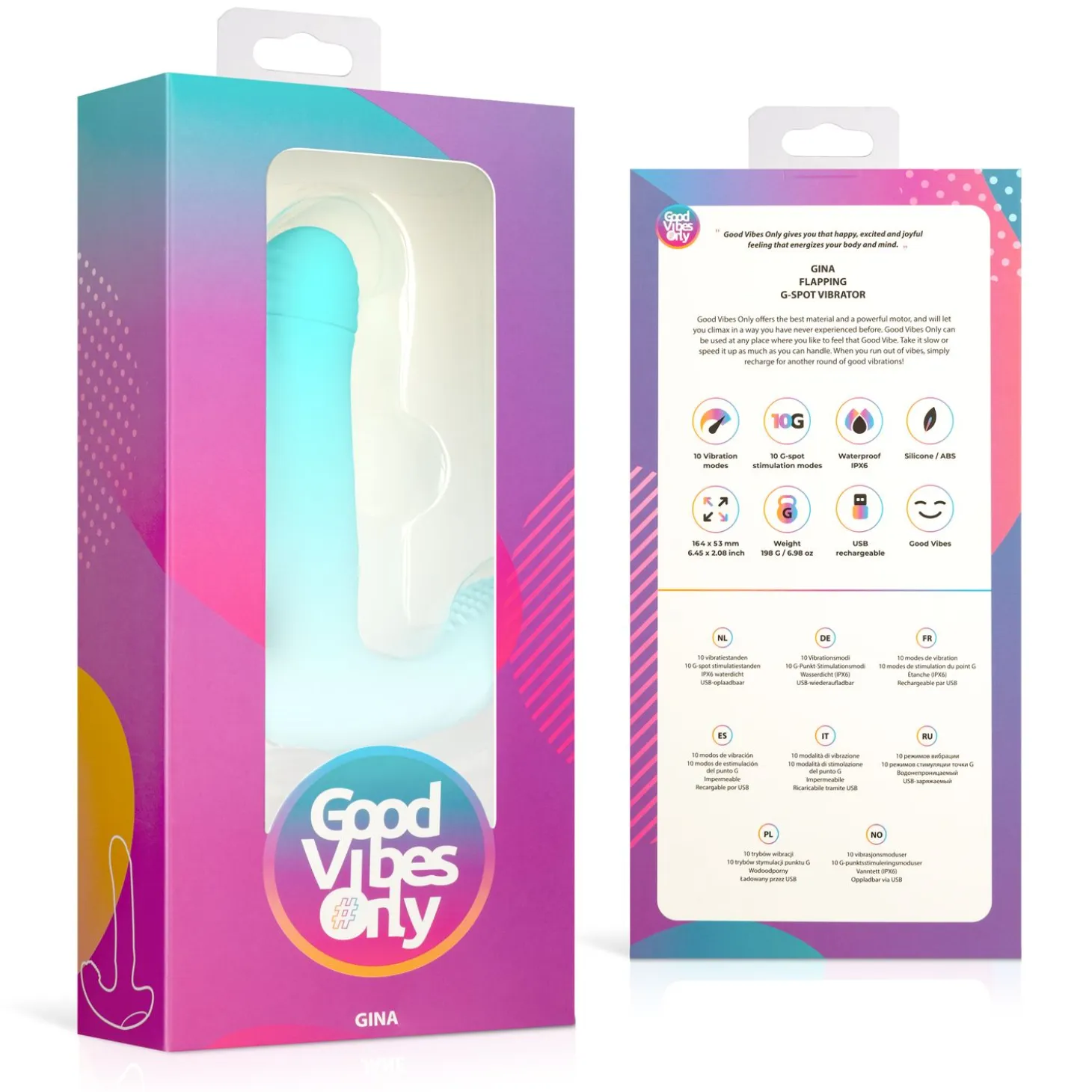 Good Vibes Only - Gina Vibromasseur G-Spot à Battement