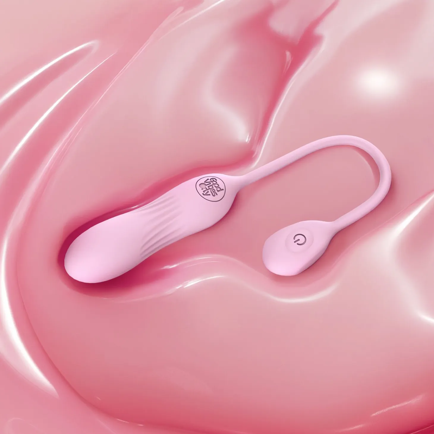 Good Vibes Only - Siva Oeuf Vibrant - Silicone Doux Rose