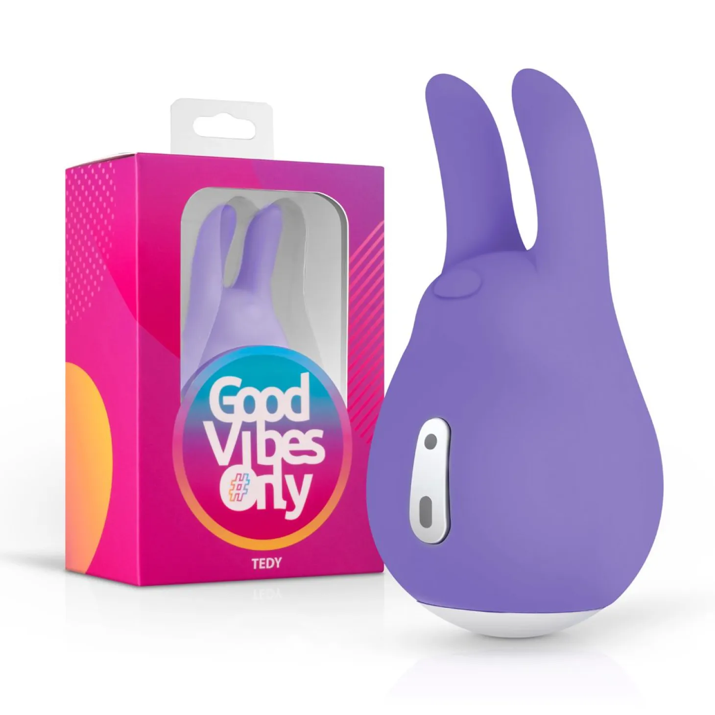 Good Vibes Only - Stimulateur clitoridien "Tedy" - Violet
