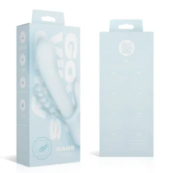 Good Vibes Only - Triple Stimulation Vibe - Soft Silicone - Bleu