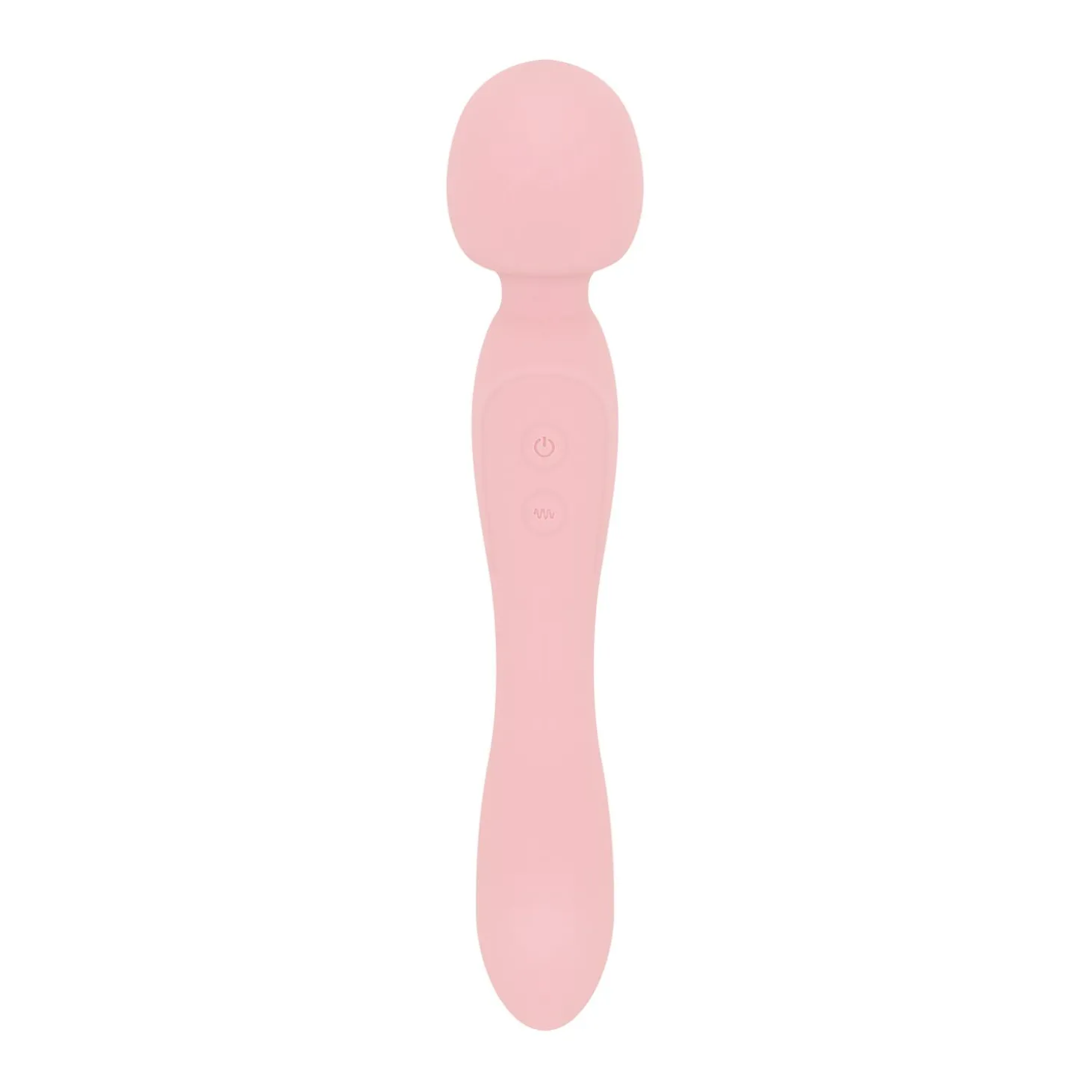 Good Vibes Only - Vibromasseur Baguette Double Face - Soft Silicone - Rose