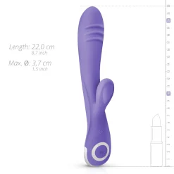 Good Vibes Only - Vibromasseur rabbit - Violet