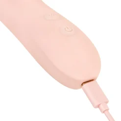 Good Vibes Only - Vibromasseur Poussant - Silicone Doux - Rose