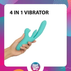 Good Vibes Only - Vibro rabbit va-et-vient 