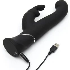 Happy Rabbit – G-Spot Stroker Rabbit Vibromasseur Lapin – Noir