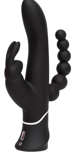 Happy Rabbit – Triple Curve Rabbit Vibrator – Noir