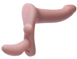 Harnais strap-on ajustable à double pénétration Plena II