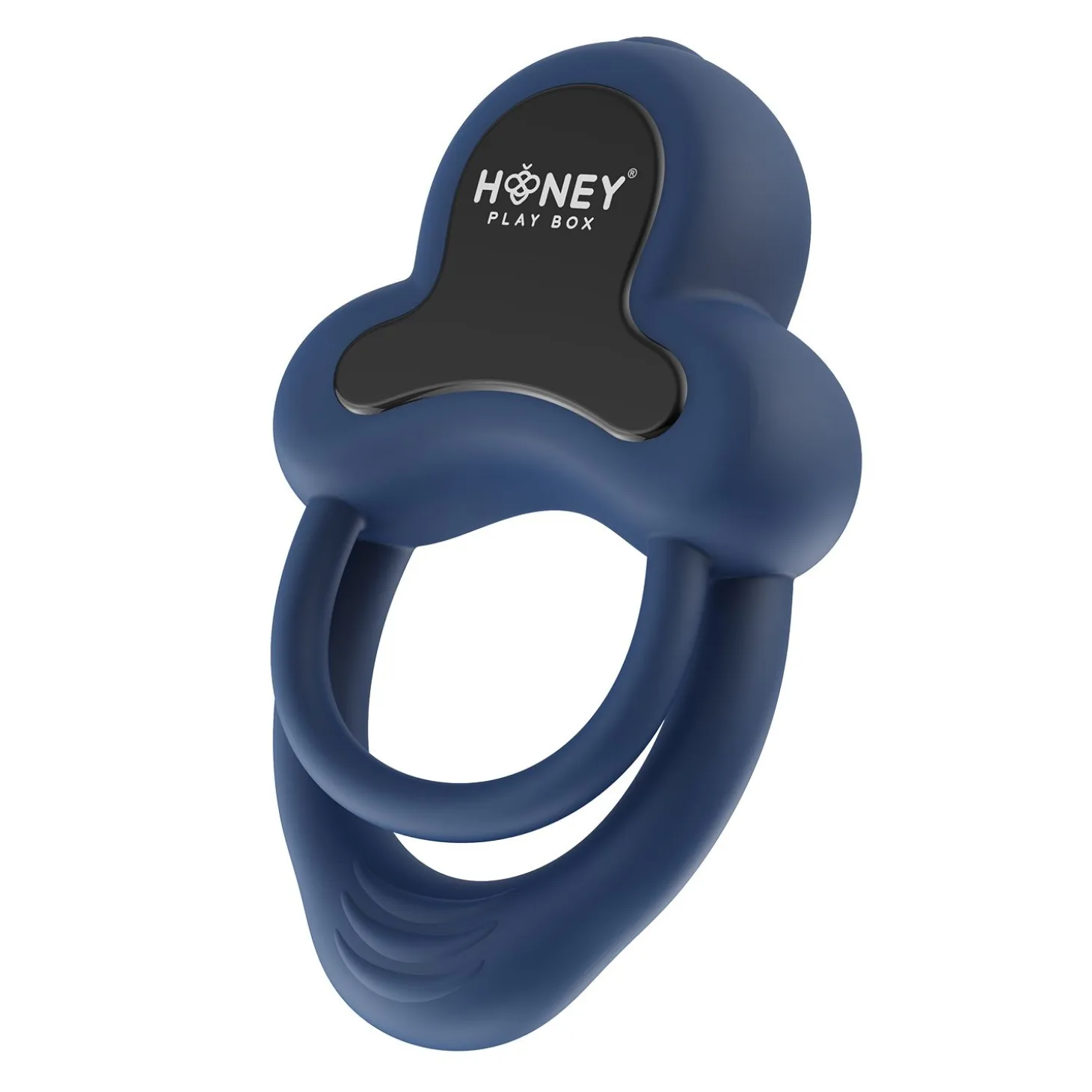 HoneyPlayBox - Anello-Controlé par App Anneau Vibrant Double avec Stimulate