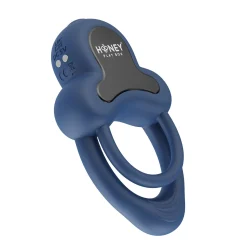 HoneyPlayBox - Anello-Controlé par App Anneau Vibrant Double avec Stimulate