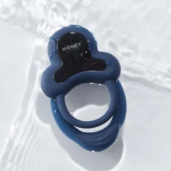 HoneyPlayBox - Anello-Controlé par App Anneau Vibrant Double avec Stimulate