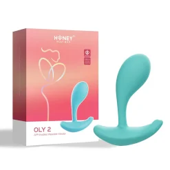 HoneyPlayBox - OLY 2 Vibromasseur Point G avec App - Turquoise