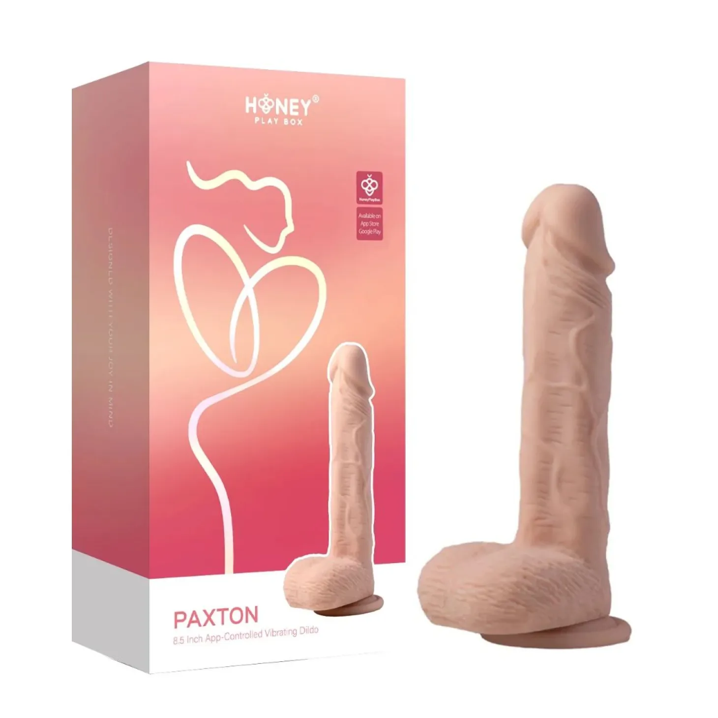 HoneyPlayBox – Paxton Godemichet Rotatif Vibrant – 21.9 cm