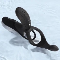 HoneyPlayBox - Pleasure Pivot Vibrateur Contrôlé par App pour Couples Noir