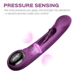 HoneyPlayBox - Tempo-Capteur de Pression Contrôlé par App Vibrateur G-Spot