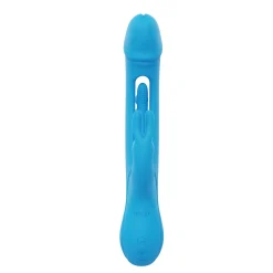 HoneyPlayBox - Trilux Kinky Finger Vibromasseur Rabbit - Bleu