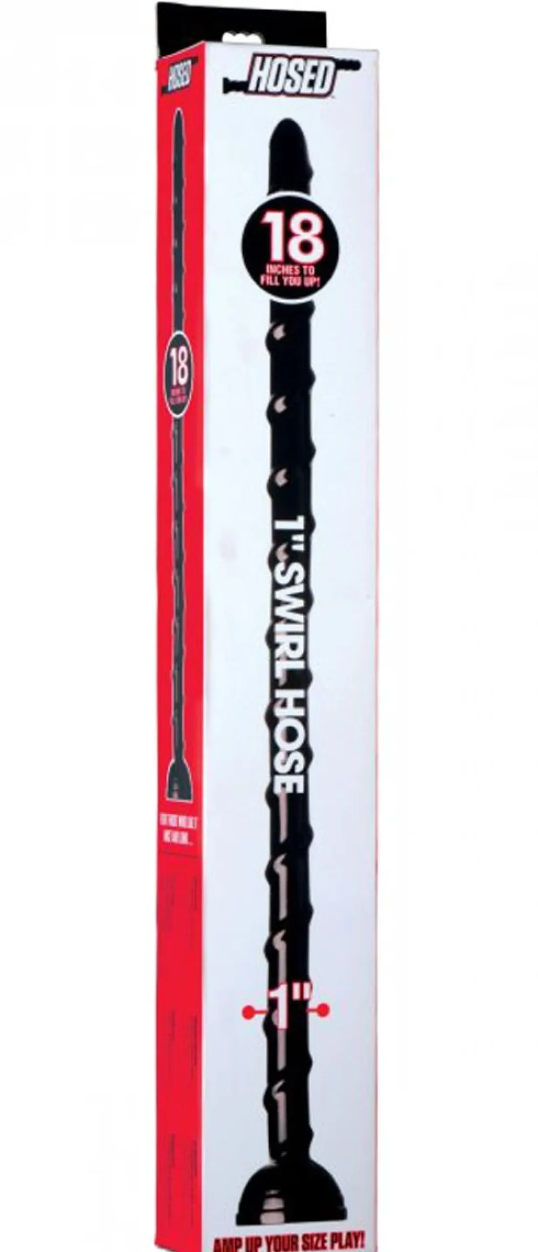 Hosed - Serpent anal mince Swirl - 18 pouces