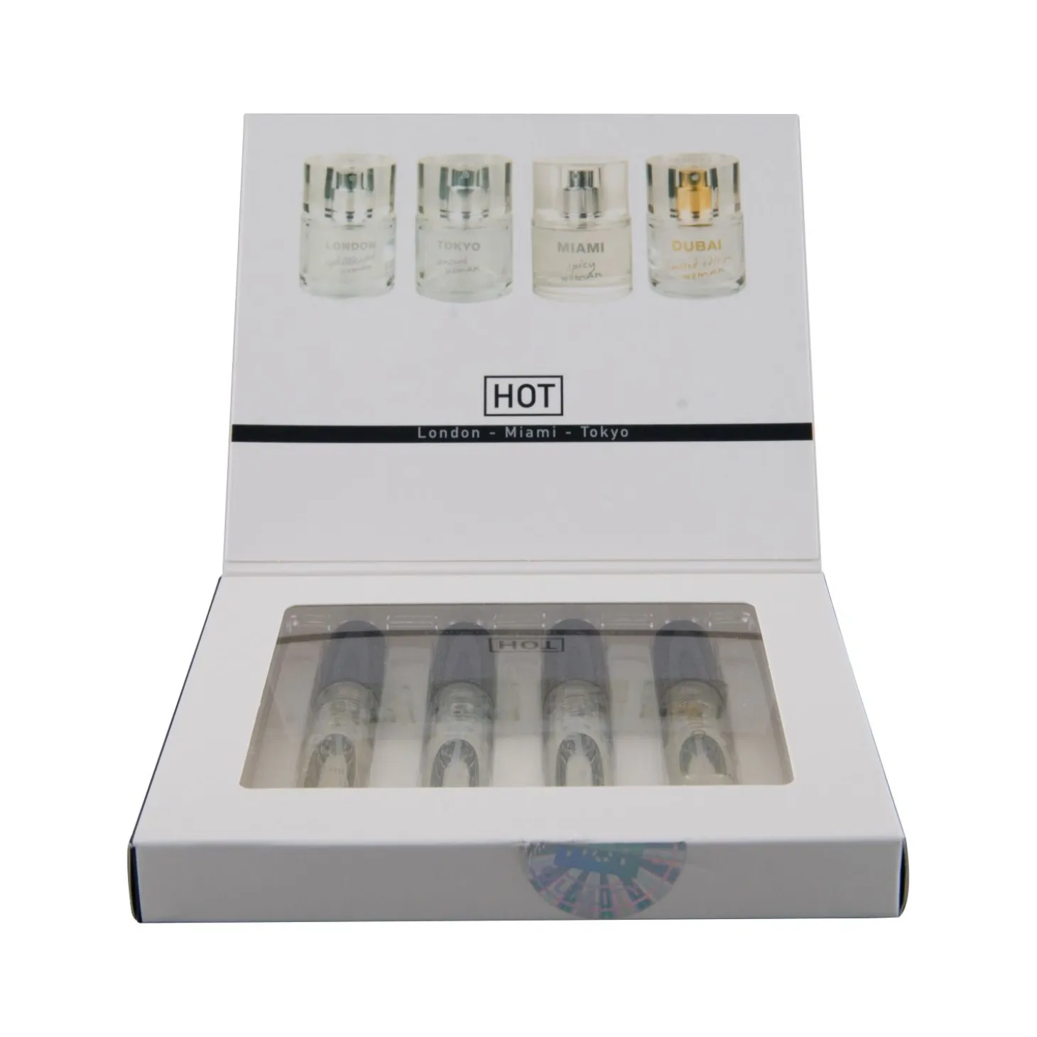 HOT - Coffret de Parfum aux Phéromones Pour Elle - 4x5 ml