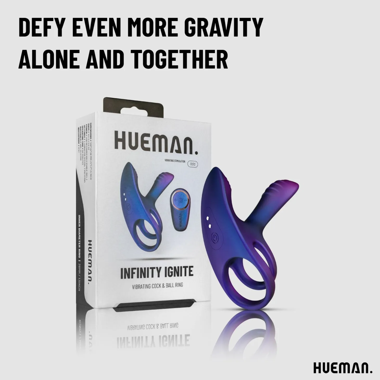 Hueman - Anneau Vibrant pour le Pénis