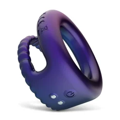 Hueman - Jupiter Anneau vibrant pour pénis et testicules - Violet