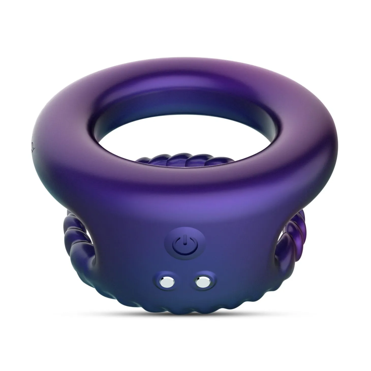 Hueman - Jupiter Anneau vibrant pour pénis et testicules - Violet