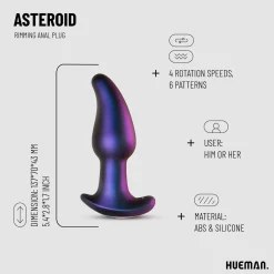 Hueman - Plug anal effet anulingus Asteroid