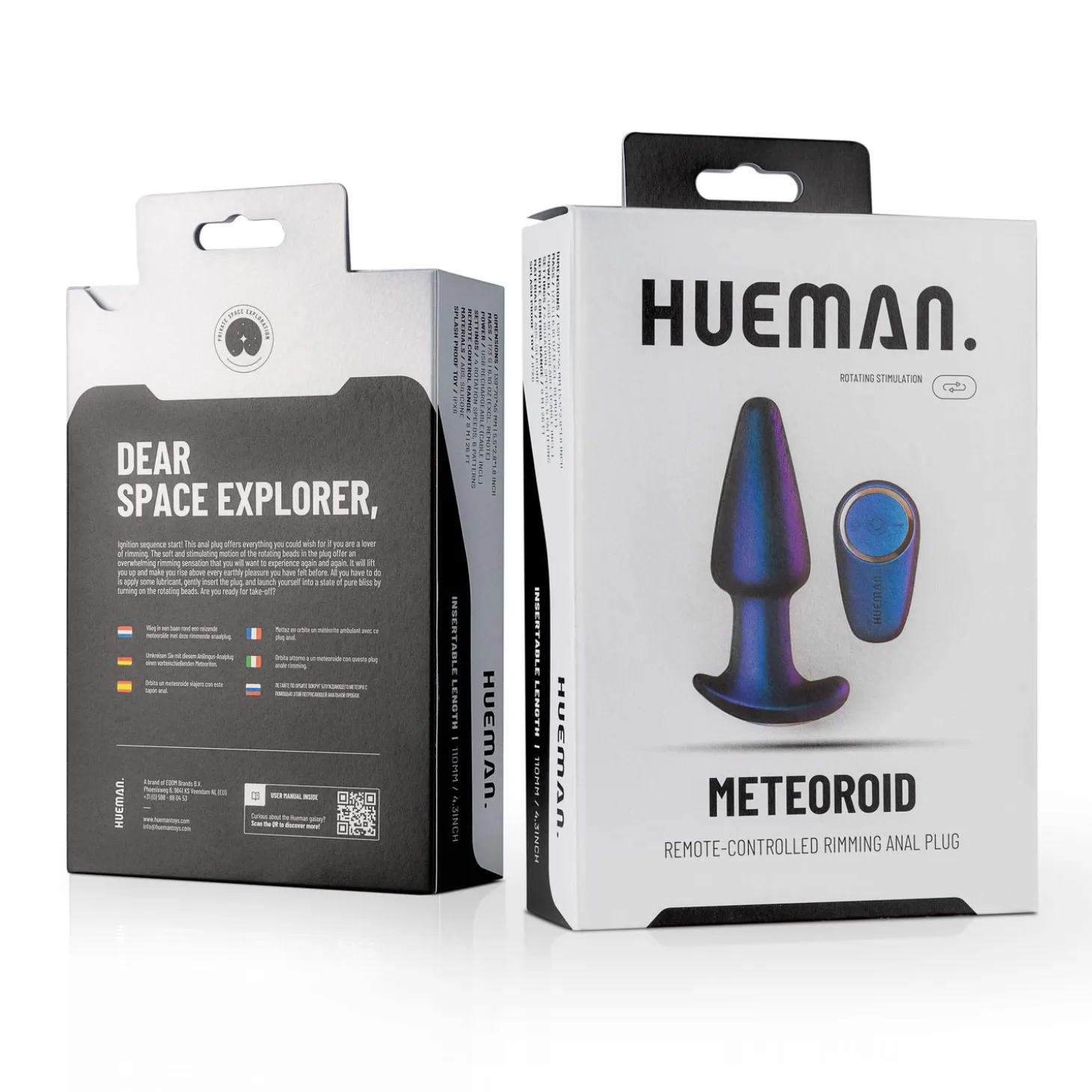 Hueman - Plug anal spécial anulingus Meteroid