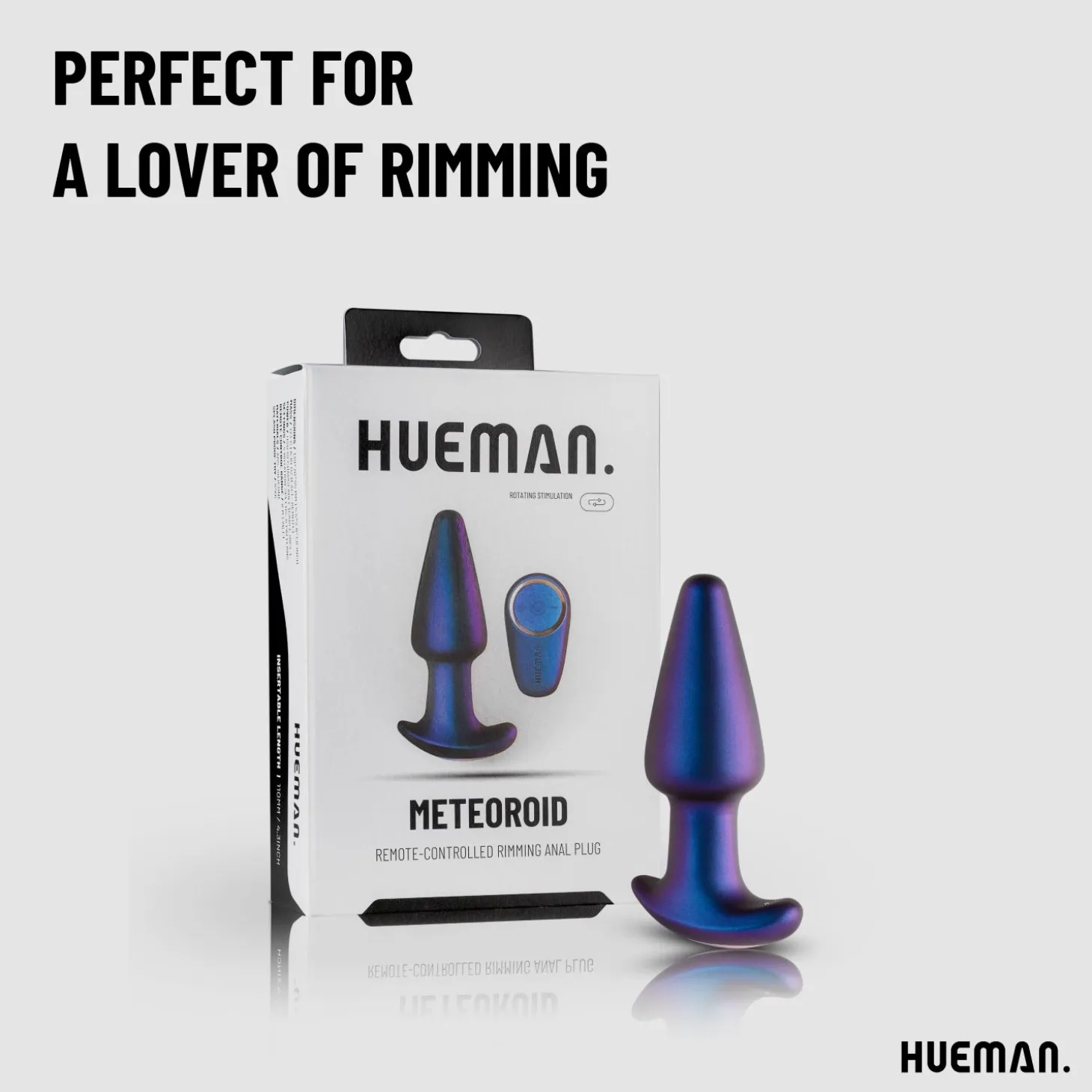 Hueman - Plug anal spécial anulingus Meteroid