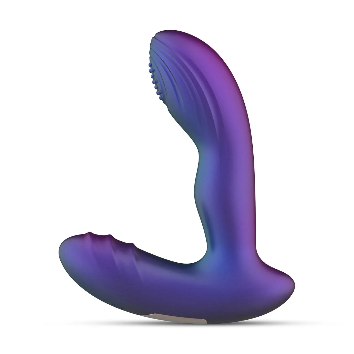 Hueman - Plug anal vibrant - Bleu