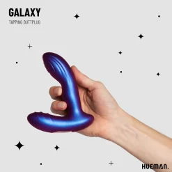 Hueman - Plug anal vibrant - Bleu