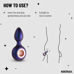 Hueman - Plug Anal Vibrant Deep Space