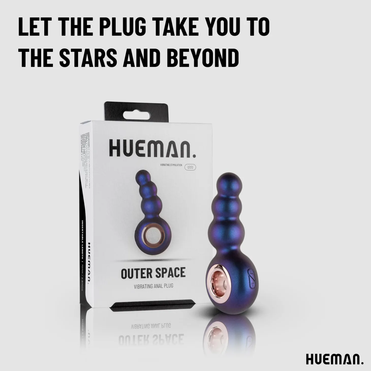 Hueman - Plug Anal Vibrant Outer Space