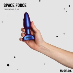Hueman - Space Force Plug Anal Vibrant et à Poussée