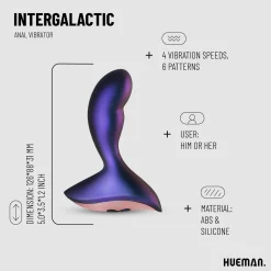 Hueman - Vibromasseur anal Intergalactic