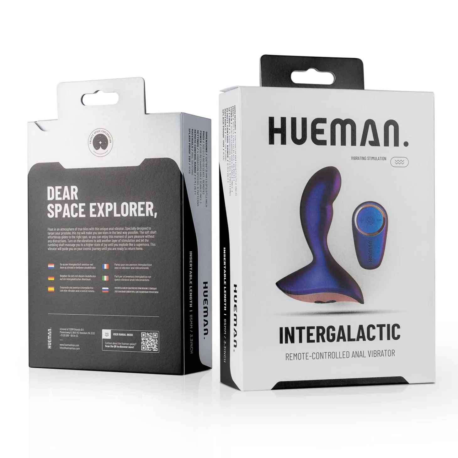 Hueman - Vibromasseur anal Intergalactic