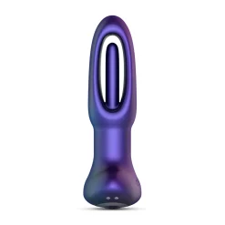 Hueman - Voyager Plug Anal avec Fonction Tapotement - Violet